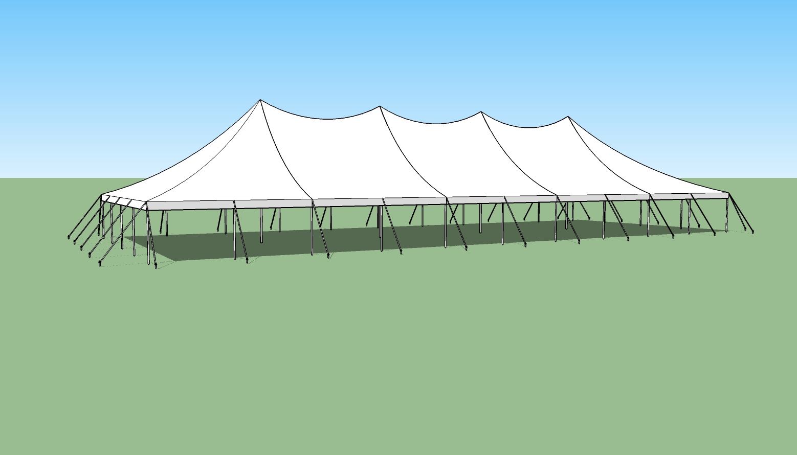 40x100 High Peak Party tent